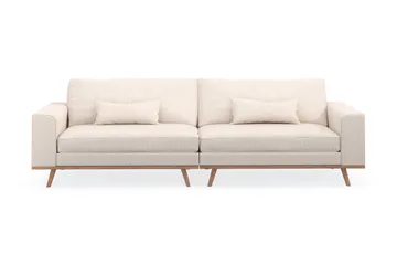 Copenhagen 4-sits Manchestersoffa - Beige - Products - Möbler - Soffa - 4 sits soffa