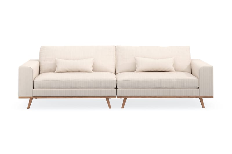 Copenhagen 4-sits Manchestersoffa - Beige - Products - Möbler - Soffa - 4 sits soffa