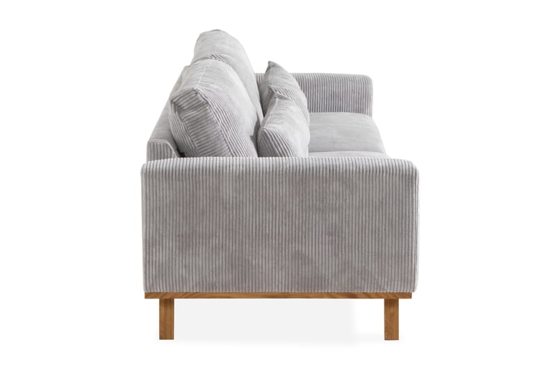 Copenhagen 4-sits Manchestersoffa - Ljusgrå - Products - Möbler - Soffa - 4 sits soffa