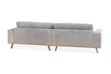 Copenhagen 4-sits Manchestersoffa - Ljusgrå - Products - Möbler - Soffa - 4 sits soffa