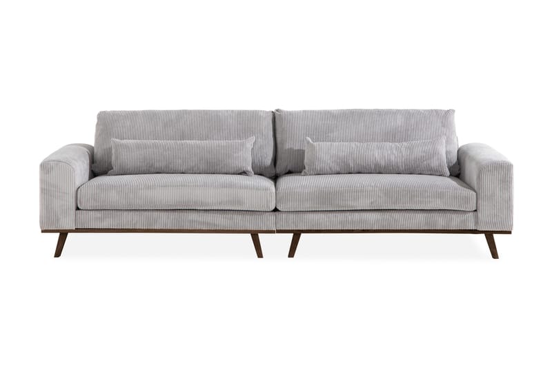 Copenhagen 4-sits Manchestersoffa - Ljusgrå - Products - Möbler - Soffa - 4 sits soffa