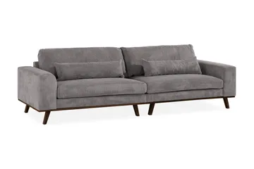 Copenhagen 4-sits Manchestersoffa - Mörkgrå - Products - Möbler - Soffa - 4 sits soffa