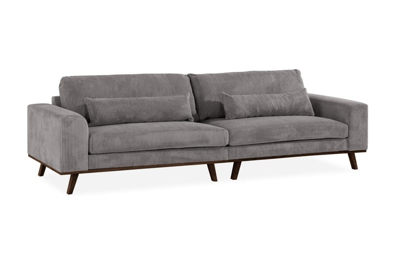 Copenhagen 4-sits Manchestersoffa - Mörkgrå - Products - Möbler - Soffa - 4 sits soffa