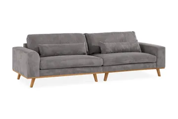 Copenhagen 4-sits Manchestersoffa - Mörkgrå - Products - Möbler - Soffa - 4 sits soffa
