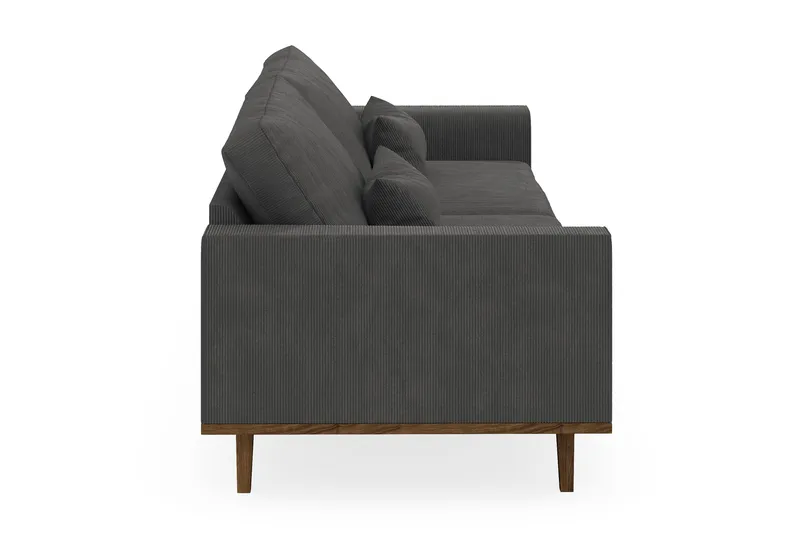 Copenhagen 4-sits Manchestersoffa - Mörkgrå - Products - Möbler - Soffa - 4 sits soffa