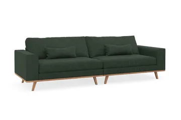 Copenhagen 4-sits Manchestersoffa - Mörkgrön - Products - Möbler - Soffa - 4 sits soffa