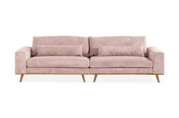 Copenhagen 4-sits Manchestersoffa - Rosa - Products - Möbler - Soffa - 4 sits soffa