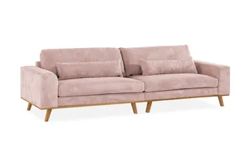 Copenhagen 4-sits Manchestersoffa - Rosa - Products - Möbler - Soffa - 4 sits soffa