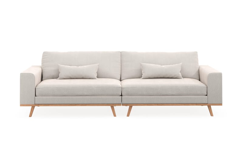 Copenhagen 4-sits Sammetssoffa - Krämvit - Products - Möbler - Soffa - Sammetssoffa