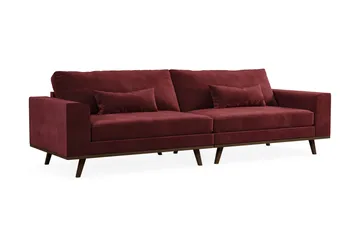 Copenhagen 4-sits Sammetssoffa - Lila - Products - Möbler - Soffa - Sammetssoffa