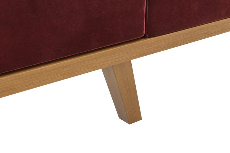 Copenhagen 4-sits Sammetssoffa - Lila - Products - Möbler - Soffa - Sammetssoffa