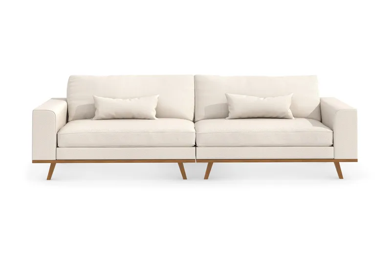 Copenhagen 4-sits Tygsoffa - Beige - Products - Möbler - Soffa - 4 sits soffa