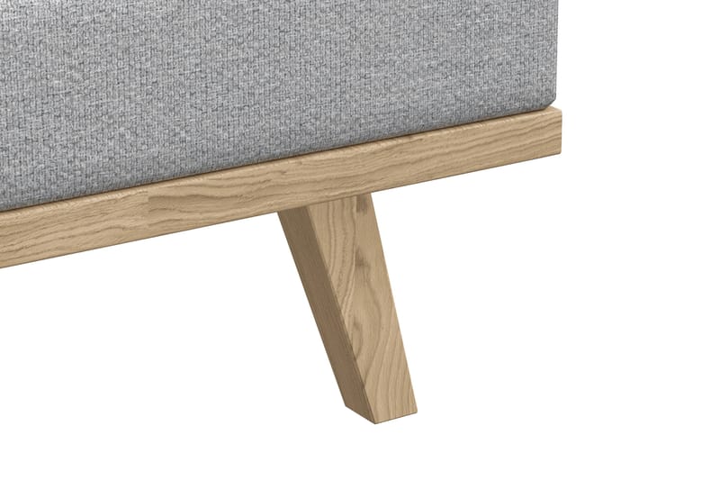 Copenhagen 5-sits Högervänd U-formad Soffa med Divan och Schäslong i Tyg - Ljusgrå - Products - Möbler - Soffa - U-soffa