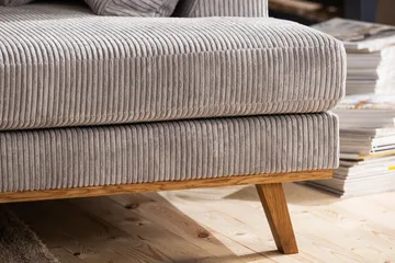 Copenhagen 5-sits Vänstervänd U-formad Soffa med Divan och Schäslong i Manchester - Ljusgrå - Products - Möbler - Soffa - U-soffa