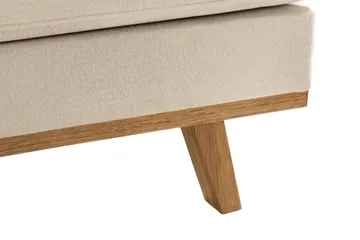 Copenhagen 5-sits Vänstervänd U-formad Soffa med Divan och Schäslong i Sammet - Beige - Products - Möbler - Soffa - Sammetssoffa