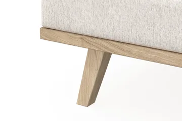 Copenhagen 5-sits Vänstervänd U-formad Soffa med Divan och Schäslong i Sammet - Krämvit - Products - Möbler - Soffa - Sammetssoffa