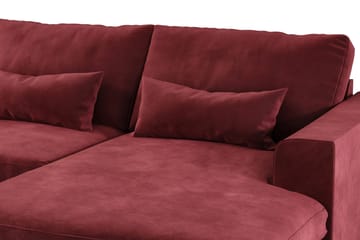 Copenhagen 5-sits Vänstervänd U-formad Soffa med Divan och Schäslong i Sammet - Lila - Products - Möbler - Soffa - Sammetssoffa