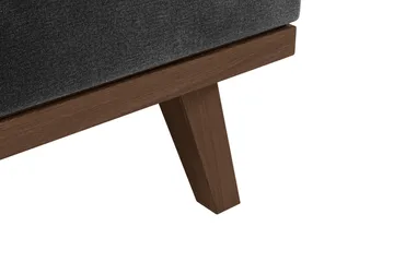 Copenhagen 5-sits Vänstervänd U-formad Soffa med Divan och Schäslong i Sammet - Mörkgrå - Products - Möbler - Soffa - Sammetssoffa