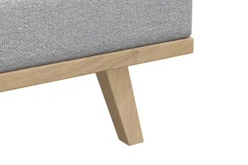 Copenhagen 5-sits Vänstervänd U-formad Soffa med Divan och Schäslong i Tyg - Ljusgrå - Products - Möbler - Soffa - U-soffa