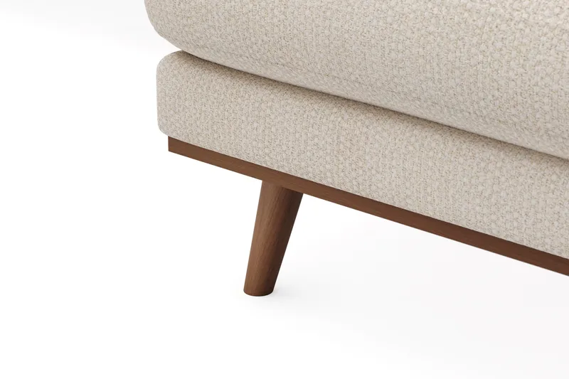 Copenhagen Premium 5-sits Vänstervänd U-formad Djup Soffa med Divan och Schäslong i Chenille - Ljusbeige - Products - Möbler - Soffa - U-soffa