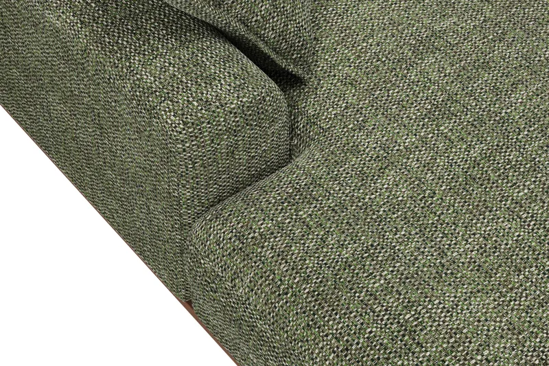 Copenhagen Premium 5-sits Högervänd U-formad Djup Soffa med Divan och Schäslong i Chenille - Grön - Products - Möbler - Soffa - U-soffa