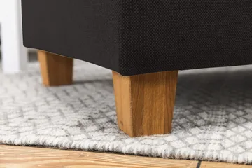 Crazy 5-sits Vänstervänd U-formad Soffa med Divan och Schäslong i Tyg - Antracit - Products - Möbler - Soffa - U-soffa