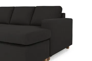 Crazy 5-sits Vänstervänd U-formad Soffa med Divan och Schäslong i Tyg - Antracit - Products - Möbler - Soffa - U-soffa