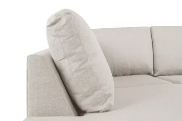 Crazy 5-sits Vänstervänd U-formad Soffa med Divan och Schäslong i Tyg - Beige - Products - Möbler - Soffa - U-soffa