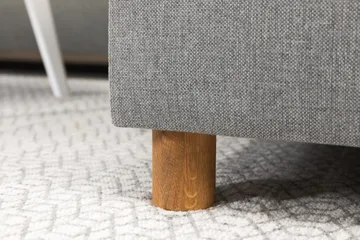 Crazy 5-sits Vänstervänd U-formad Soffa med Divan och Schäslong i Tyg - Grå - Products - Möbler - Soffa - U-soffa