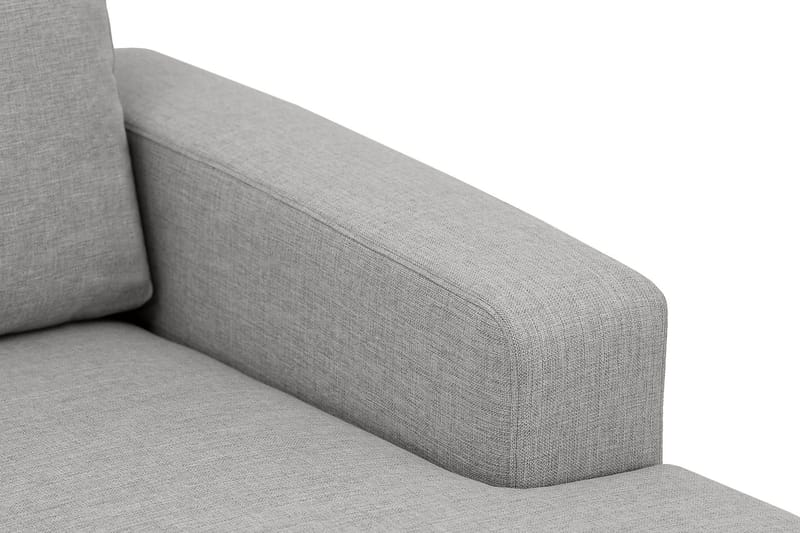 Crazy 5-sits Vänstervänd U-formad Soffa med Divan och Schäslong i Tyg - Grå - Products - Möbler - Soffa - U-soffa