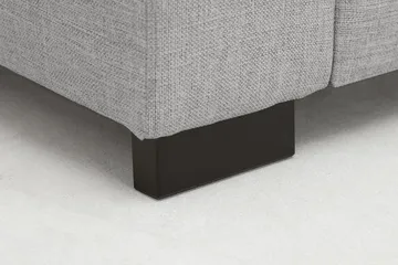 Crazy 5-sits Vänstervänd U-formad Soffa med Divan och Schäslong i Tyg - Grå - Products - Möbler - Soffa - U-soffa