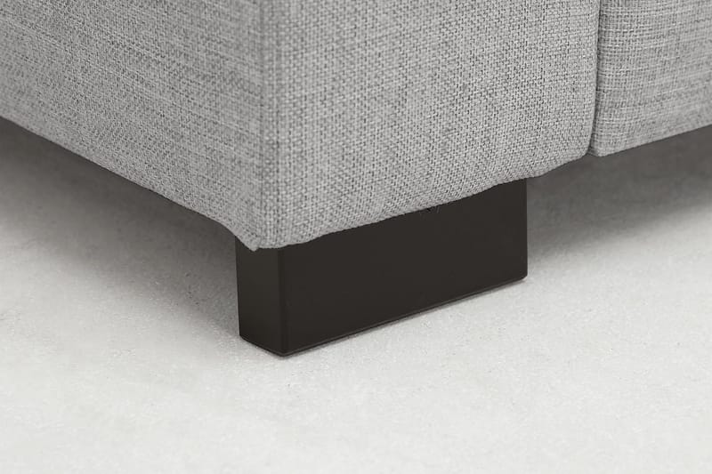 Crazy 5-sits Vänstervänd U-formad Soffa med Divan och Schäslong i Tyg - Grå - Products - Möbler - Soffa - U-soffa