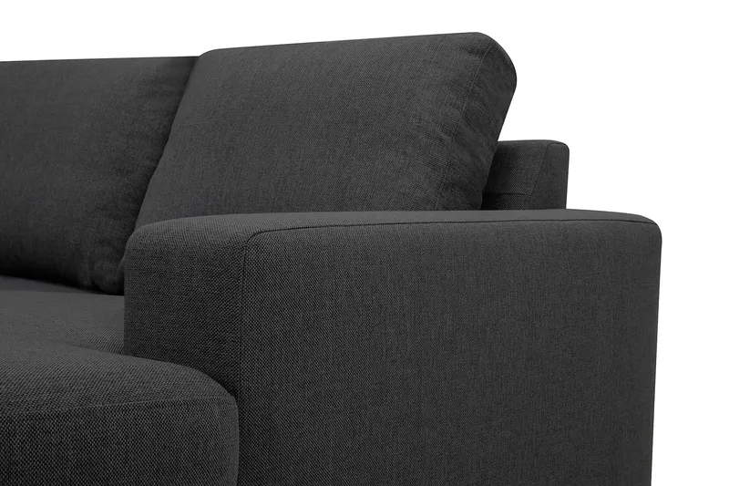 Crazy 5-sits Vänstervänd U-formad Soffa med Divan och Schäslong i Tyg - Mörkgrå - Products - Möbler - Soffa - U-soffa