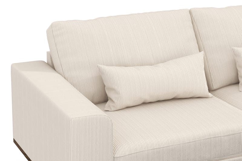 Copenhagen 4-sits Högervänd L-formad Divansoffa i Manchester - Beige - Products - Möbler - Soffa - Divansoffa & schäslongsoffa - 4 sits soffa med divan