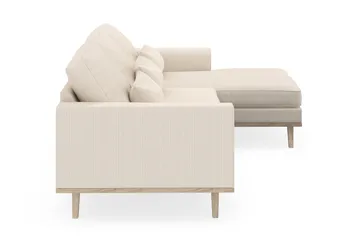Copenhagen 4-sits Högervänd L-formad Divansoffa i Manchester - Beige - Products - Möbler - Soffa - Divansoffa & schäslongsoffa - 4 sits soffa med divan