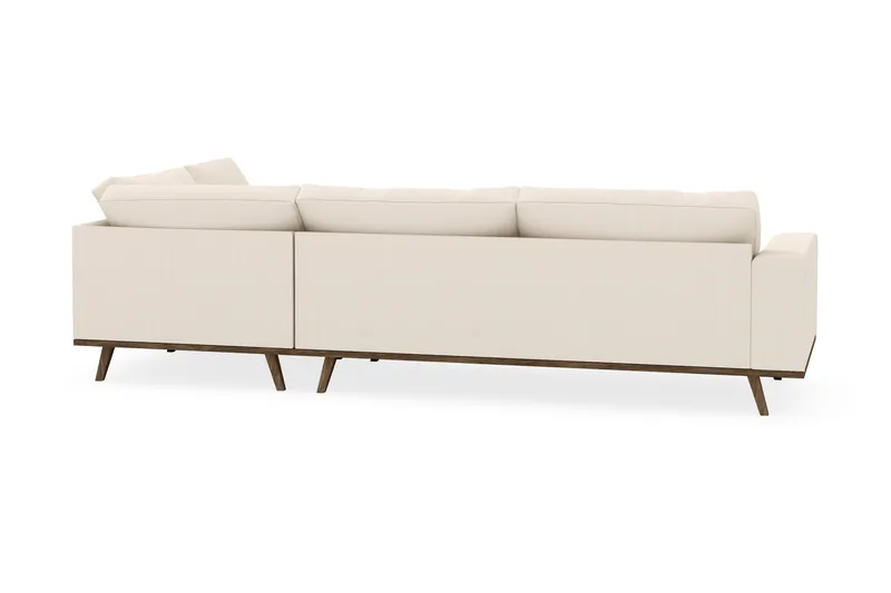 Copenhagen 4-sits Högervänd L-formad Schäslongsoffa i Manchester - Beige - Products - Möbler - Soffa - Divansoffa & schäslongsoffa - 4 sits soffa med divan