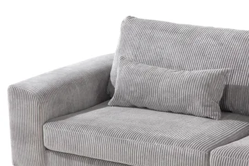 Copenhagen 4-sits Högervänd L-formad Schäslongsoffa i Manchester - Ljusgrå - Products - Möbler - Soffa - Divansoffa & schäslongsoffa - 4 sits soffa med divan