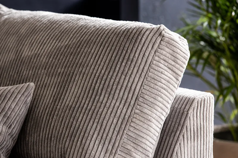 Copenhagen 4-sits Högervänd L-formad Schäslongsoffa i Manchester - Ljusgrå - Products - Möbler - Soffa - Divansoffa & schäslongsoffa - 4 sits soffa med divan