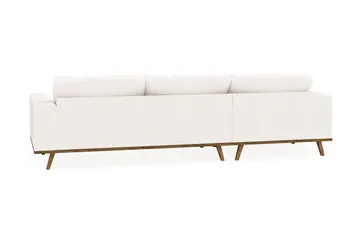 Copenhagen 4-sits Vänstervänd L-formad Divansoffa i Bouclé - Vit - Products - Möbler - Soffa - Divansoffa & schäslongsoffa - 4 sits soffa med divan
