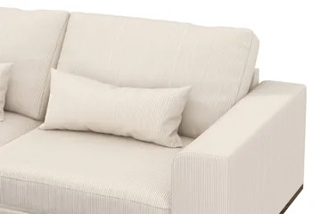 Copenhagen 4-sits Vänstervänd L-formad Divansoffa i Manchester - Beige - Products - Möbler - Soffa - Divansoffa & schäslongsoffa - 4 sits soffa med divan