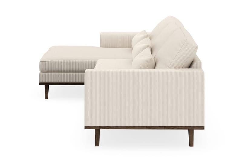 Copenhagen 4-sits Vänstervänd L-formad Divansoffa i Manchester - Beige - Products - Möbler - Soffa - Divansoffa & schäslongsoffa - 4 sits soffa med divan
