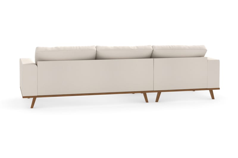 Copenhagen 4-sits Vänstervänd L-formad Divansoffa i Tyg - Beige - Products - Möbler - Soffa - Divansoffa & schäslongsoffa - 4 sits soffa med divan