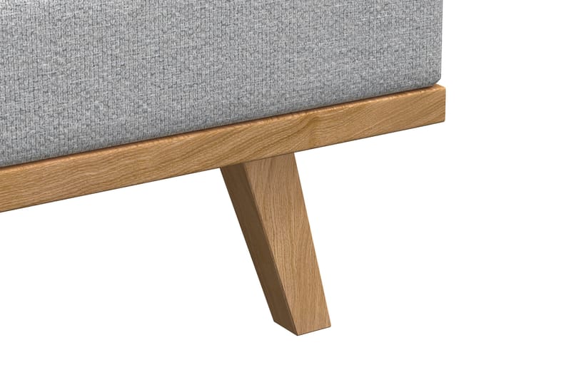 Copenhagen 4-sits Vänstervänd L-formad Schäslongsoffa i Tyg - Ljusgrå - Products - Möbler - Soffa - Divansoffa & schäslongsoffa - 4 sits soffa med divan