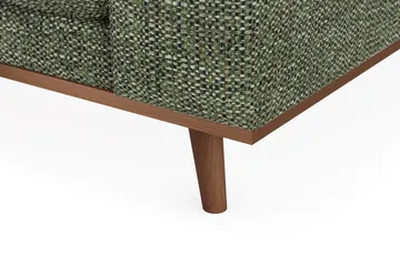 Copenhagen Premium 4-sits Vänstervänd L-formad Djup Schäslongsoffa i Chenille - Grön - Products - Möbler - Soffa - Divansoffa & schäslongsoffa - 4 sits soffa med divan