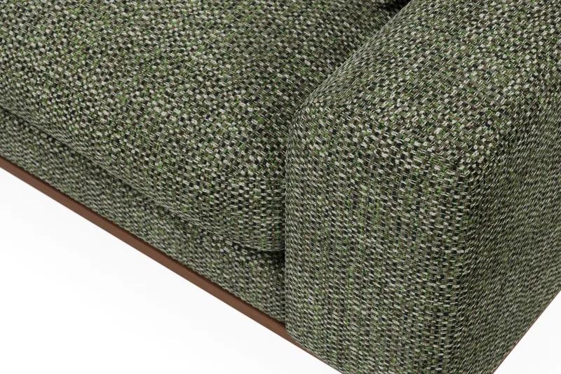 Copenhagen Premium 4-sits Vänstervänd L-formad Djup Schäslongsoffa i Chenille - Grön - Products - Möbler - Soffa - Divansoffa & schäslongsoffa - 4 sits soffa med divan