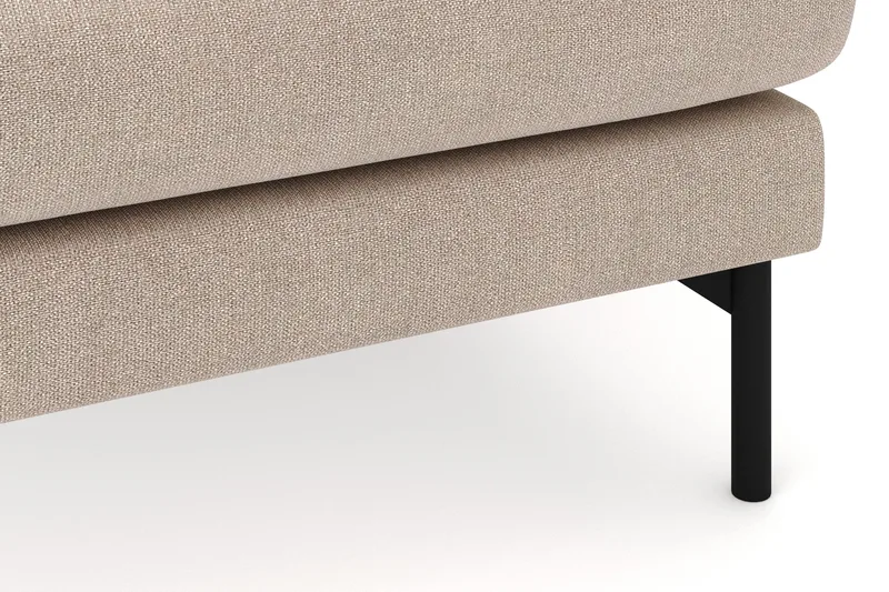 Menard 4-sits Högervänd Stor U-formad Djup Soffa med Divan och Schäslong i Tyg - Beige - Products - Möbler - Soffa - Divansoffa & schäslongsoffa - 4 sits soffa med divan