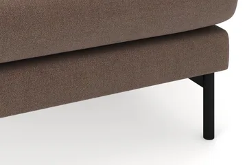 Menard 4-sits Högervänd Stor U-formad Djup Soffa med Divan och Schäslong i Tyg - Brun - Products - Möbler - Soffa - Divansoffa & schäslongsoffa - 4 sits soffa med divan