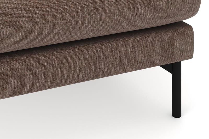 Menard 4-sits Högervänd Stor U-formad Djup Soffa med Divan och Schäslong i Tyg - Brun - Products - Möbler - Soffa - Divansoffa & schäslongsoffa - 4 sits soffa med divan
