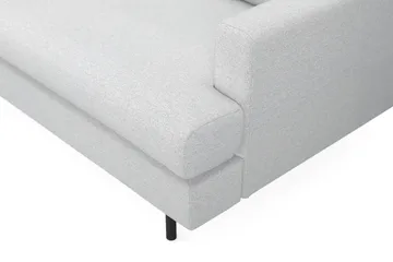 Menard Compact 4-sits Vänstervänd L-formad Schäslongsoffa i Tyg - Ljusgrå - Products - Möbler - Soffa - Divansoffa & schäslongsoffa - 4 sits soffa med divan