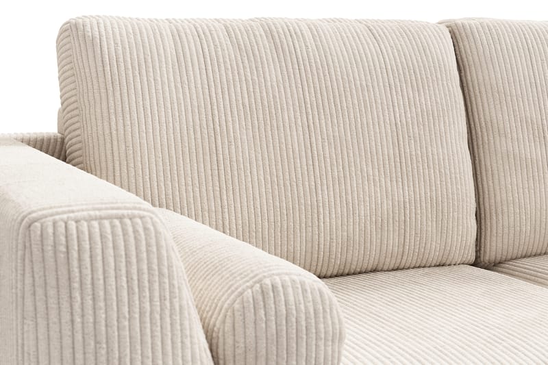 Ocean Lyx 4-sits Högervänd L-formad Schäslongsoffa i Manchester - Beige - Products - Möbler - Soffa - Divansoffa & schäslongsoffa - 4 sits soffa med divan